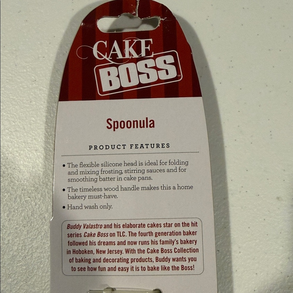 Cake Boss Red Spoonula - Picture 4 of 4